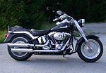 Harley Davidson Fat Boy Black Hammer